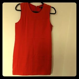 Vince Coral Silk Dress